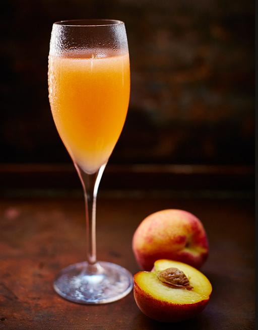 Christmas prosecco offer for our Blushing Bellini Christmas cocktail